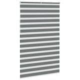 Zebra Blind Dark Grey 145x230 cm Fabric Width 140.9 cm Polyester 4014192