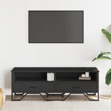 TV Cabinet Black 122x34x41 cm Engineered Wood 848579