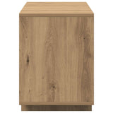 TV Cabinet Artisan Oak 130x35x50 cm Engineered Wood 856789