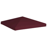 Gazebo Top Cover 310 g/m 3x3 m Bordeaux 46620