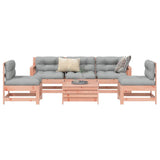 6 Piece Garden Sofa Set Solid Wood Douglas Fir 3250750