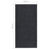 Dirt Trapper Carpet Runner 100x200 cm Anthracite 327167
