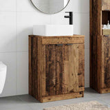 Bathroom Furniture Set Old Wood Engineered Wood 3404230