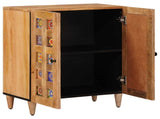 Sideboard Natural 60 x 33 x 75 cm Solid Mango Wood 4018262