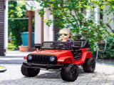 Kids Electric Ride On Car 12V Off Road Toy with Parental Remote Control 2 Motors Horn Lights T3398P348266