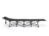 Folding Camping Cot Bed with Soft Pad, Portable Outdoor Cot, Adults Sleeping Bed 92690185
