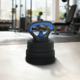 4-in-1 Dumbbell Set Black and Blue 121 x 19.5 x 19.5 cm 42023468