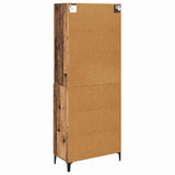 Highboard Old Wood 69.5 x 34 x 180 cm Engineered Wood 3415739