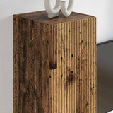TV Wall Cabinet 2 pcs Old Wood 30 x 31 x 100 cm Engineered Wood 892326