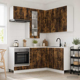 Kitchen Unit KALMAR 8 pcs Smoked Oak Engineered Wood 3438386