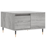 Coffee Table Grey Sonoma 55x55x36.5 cm Engineered Wood 830754