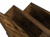 Magazine Rack Smoked Oak 90 x 53 x 28.5 cm Engineered Wood 890892