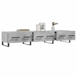 TV Cabinet Concrete Grey 150x36x30 cm Engineered Wood 829176