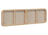 Headboard with Headboard Natural 140 x 55 x 3 cm Rattan 42011564