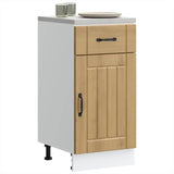 Kitchen Base Cabinet Lucca Artisan Oak Engineered Wood 853716