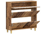 Shoe Cabinet ARNHEM 78 x 24 x 103 cm Engineered Wood Old Wood 896663