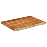 Bathroom Countertop 70x60x2.5 cm Rectangular Solid Wood Acacia 370259