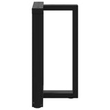 Dining Table Legs T-Shaped 2 pcs Black 60x35x cm Steel 4013052