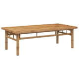 ZNTS Coffee Table 110x55x35 cm Bamboo 366470