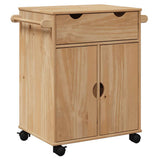 Kitchen Trolley OTTA 59x45x80 cm Solid Wood Pine 4013464