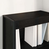 Book Cabinet Black Oak 60 x 30 x 86.5 cm Engineered Wood 886384