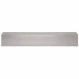 Garden Cover Profile 10 pcs 100 x 20 x 15 cm Stainless Steel 8012985