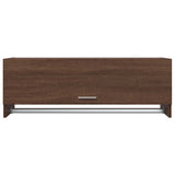 815215 Wardrobe Brown Oak 100x32,5x35 cm Engineered Wood