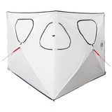 Hunting Tent with Roof White Blackout 145 x 145 x 150 cm 42028727