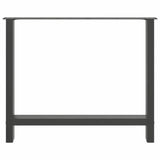 ZNTS Coffee Table Legs Anthracite 2 pcs 90x cm Steel 4013318