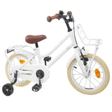Kids Bike 14 Inches for 3-5 Years Old White 42009176
