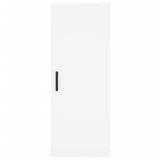 Highboard White 34.5x34x180 cm Engineered Wood 3199041