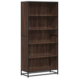 Bookcase Brown Oak 80.5x35x170.5 cm Engineered Wood 3300859
