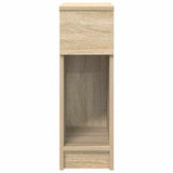Bedside Cabinet with Drawer Sonoma Oak 20x36x60 cm 858699