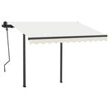 Awning Post Set Anthracite 300x245 cm Iron 315099