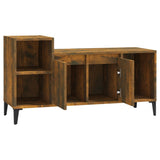 TV Cabinet Smoked Oak 100x35x55 cm Engineered Wood 821185