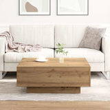Coffee Table Artisan Oak 80 x 80 x 31 cm 862998
