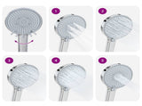 Shower System Chrome Stainless Steel 21 x 48 x 112 cm 42053766