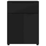 Bathroom Cabinet Black 72.5 x 36.5 x 100 cm Engineered Wood 888768
