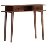 ZNTS Console Table 110x35x76 cm Solid Acacia Wood 282872