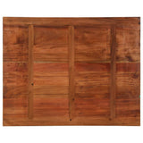 Table Top 100x80x2.5 cm Rectangular Solid Wood Reclaimed 371081