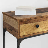 Console Table Old wood 75 x 34.5 x 75 cm Engineered wood 871296