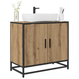 Bathroom Sink Cabinet with Storage Artisan oak 65 x 33 x 60 cm 883615