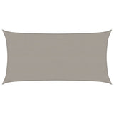 Sunshade Sail 160 g/m Rectangular Light Grey 2.5x4.5 m HDPE 4001982