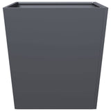 ZNTS Garden Planter Anthracite 50x50x50 cm Steel 851070