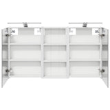 Bathroom Cabinet Set 3 pcs 110 x 10.5 x 60.5 cm Engineered wood 3403720