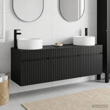 Bathroom Cabinet Set 3 pcs Black 49 x 44.5 x 65.5 cm 3405778
