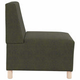 Modular Sofa Unit Armless 2 pcs Green 55 x 74 x 82 cm 3399791