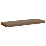2-Piece Bench Cushions VUGHT 2 pcs 100% Polyester Taupe 951231