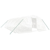 Greenhouse with Steel Frame White 40 m 8x5x2.3 m 3188096
