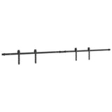 Sliding Cabinet Door Kit 200 cm Carbon Steel 4009667